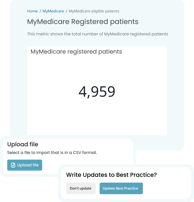 MyMedicare CSV import